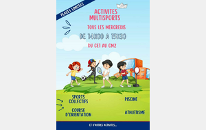 OUVERTURE SECTION MULTISPORTS ENFANTS